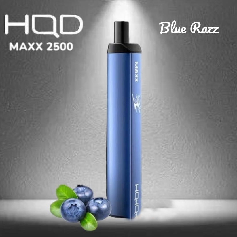 HQD MAXX BLUE RAZZ - 2500 PUFFS — Buy Online Australia | Buy Vape Online
