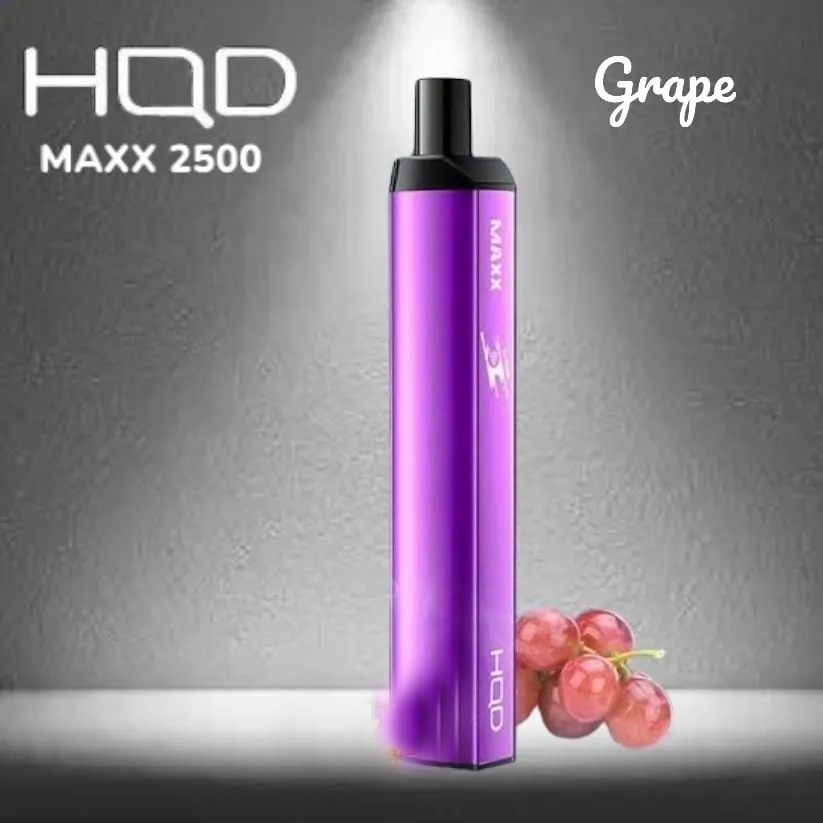 HQD MAXX GRAPE - 2500 PUFFS — Buy Online Australia | Buy Vape Online