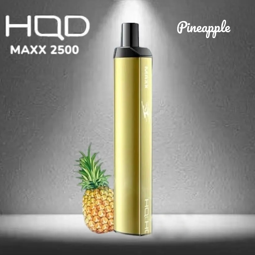 HQD MAXX PINEAPPLE - 2500 PUFFS — Buy Online Australia | Buy Vape Online