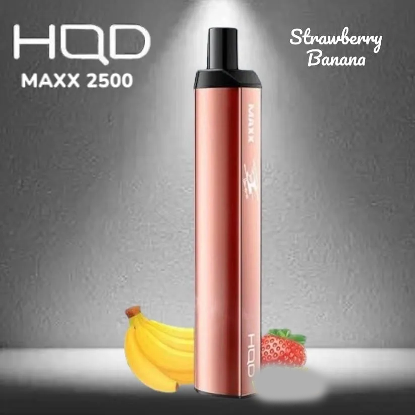 HQD MAXX STRAWBERRY - 2500 PUFFS — Buy Online Australia | Buy Vape Online