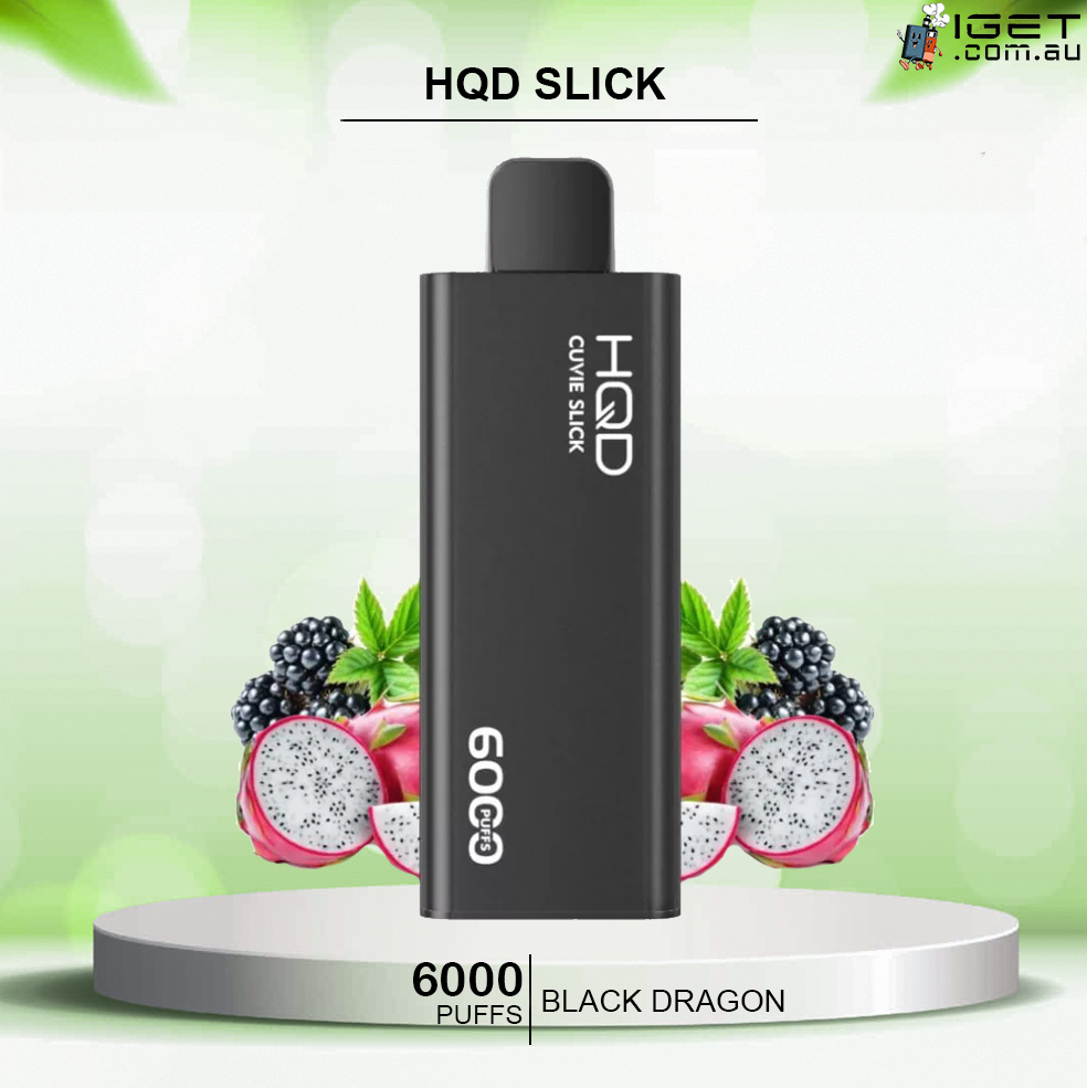 HQD SLICK BLACK DRAGON - 6000 PUFFS — Buy Online Australia | Buy Vape Online
