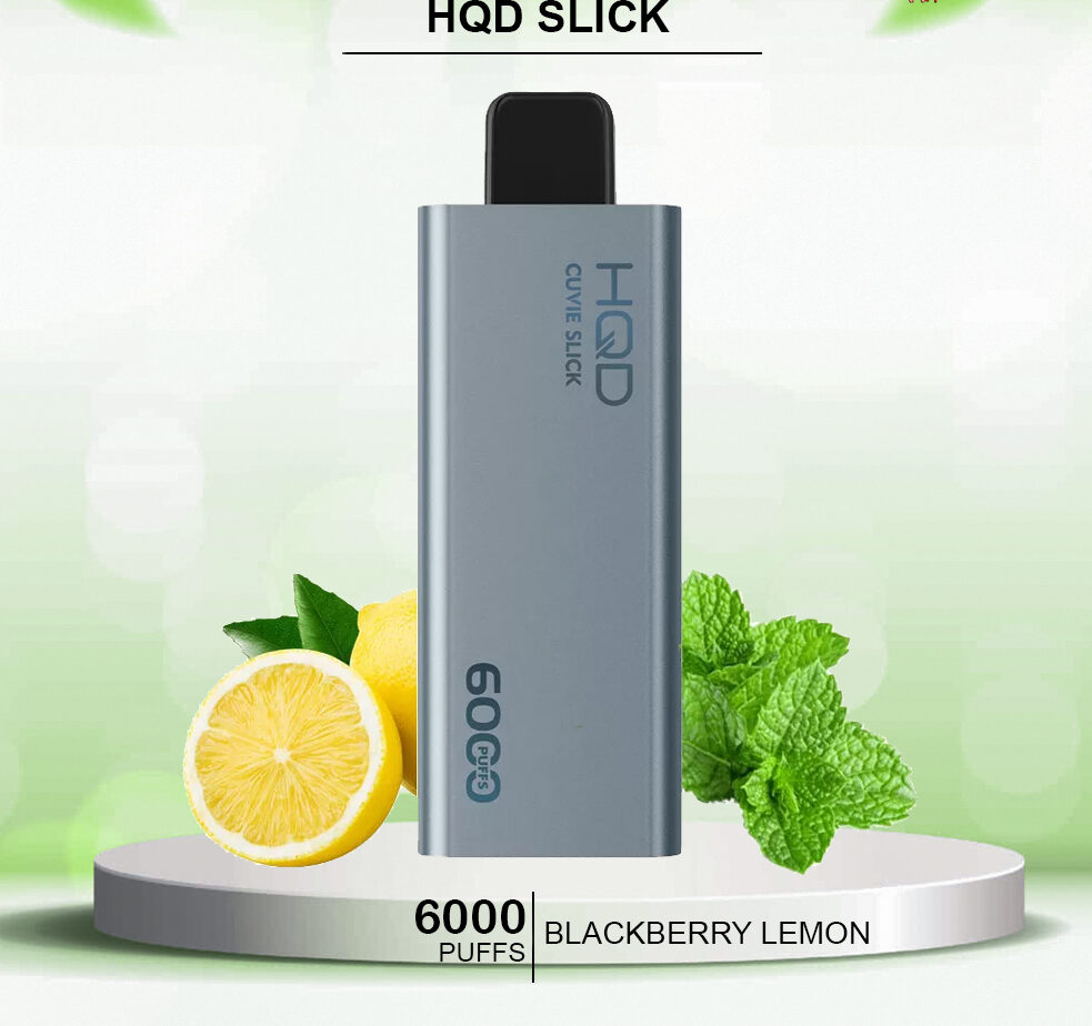 HQD SLICK BLACKBERRY LEMON - 6000 PUFFS — Buy Online Australia | Buy Vape Online