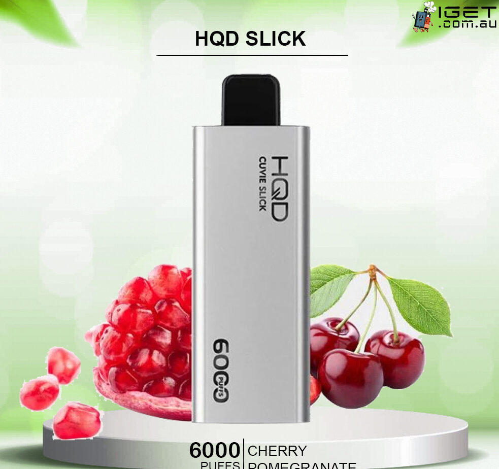 HQD SLICK CHERRY POMEGRANATE - 6000 PUFFS — Buy Online Australia | Buy Vape Online