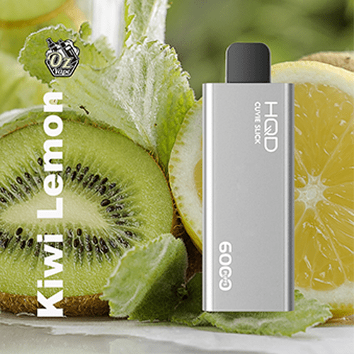 HQD SLICK KIWI LEMON - 6000 PUFFS — Buy Online Australia | Buy Vape Online