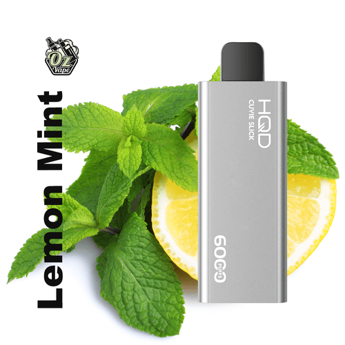 HQD SLICK LEMON MINT - 6000 PUFFS — Buy Online Australia | Buy Vape Online