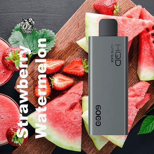 HQD SLICK STRAWBERRY WATERMELON - 6000 PUFFS — Buy Online Australia | Buy Vape Online
