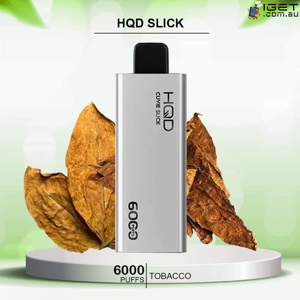 HQD SLICK TOBACCO - 6000 PUFFS — Buy Online Australia | Buy Vape Online