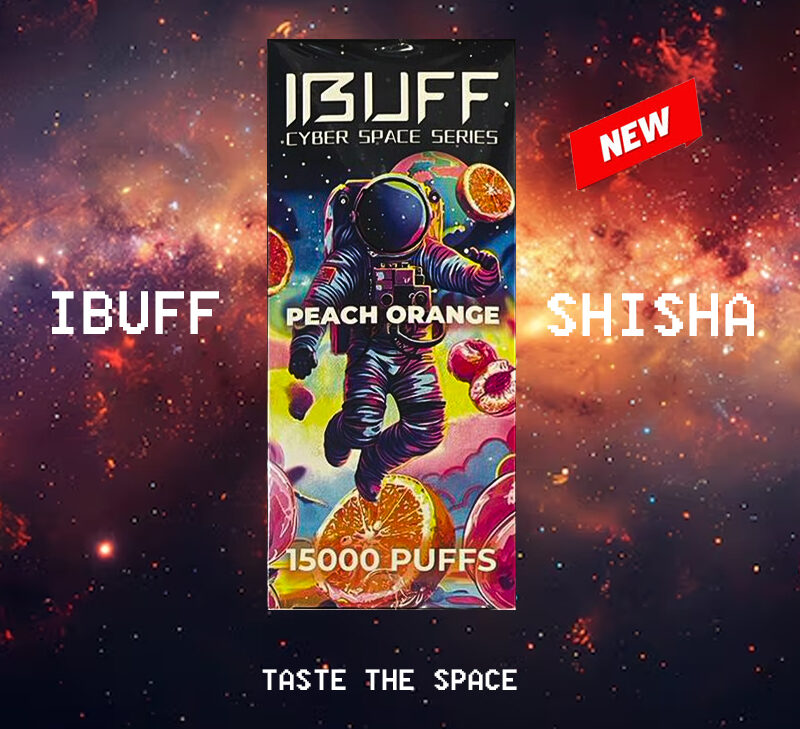 IBUFF SHISHA - PEACH ORANGE - 15000 PUFFS — Buy Online Australia | Buy Vape Online