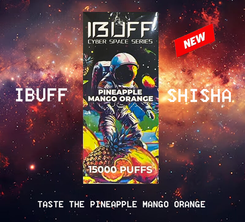 IBUFF - SHISHA - PINEAPPLE MANGO ORANGE - 15000 PUFFS — Buy Online Australia | Buy Vape Online
