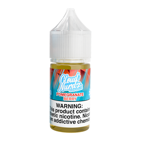 Iced Pomegranate Berry Cloud Nurdz Salts