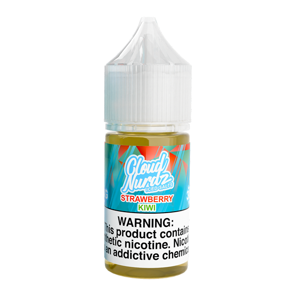 Iced Strawberry Kiwi Cloud Nurdz Salts — Buy Online Australia | Buy Vape Online