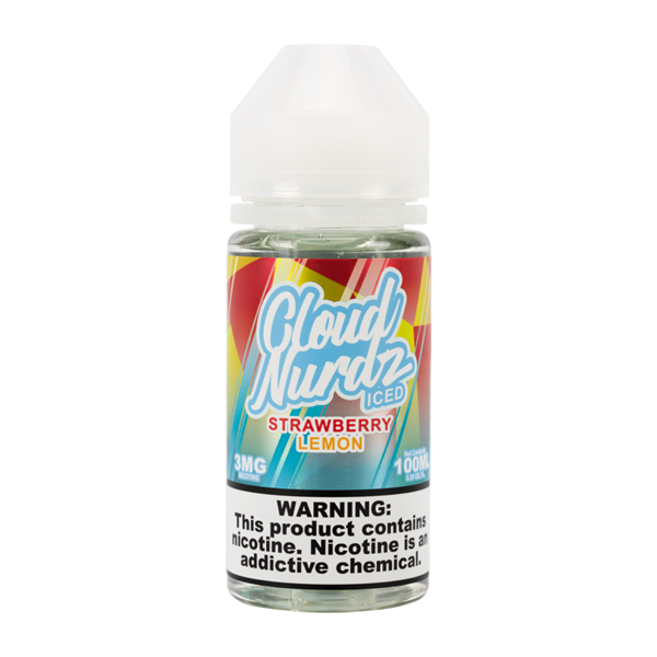 Iced Strawberry Lemon by Cloud Nurdz 100mL — Buy Online Australia | Buy Vape Online