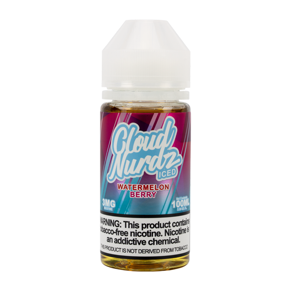 Iced Watermelon Berry by Cloud Nurdz 100mL — Buy Online Australia | Buy Vape Online