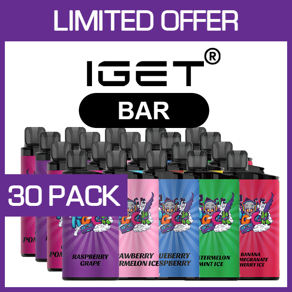 IGET BAR - 3500 PUFFS - 30 PACK — Buy Online Australia | Buy Vape Online
