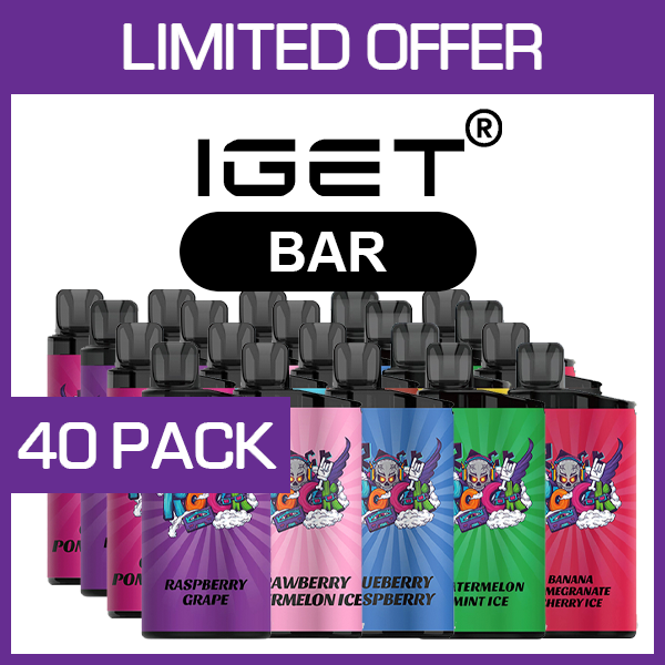 IGET BAR - 3500 PUFFS - 40 PACK — Buy Online Australia | Buy Vape Online