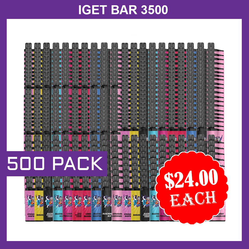 IGET BAR - 3500 PUFFS - 500 PACK — Buy Online Australia | Buy Vape Online