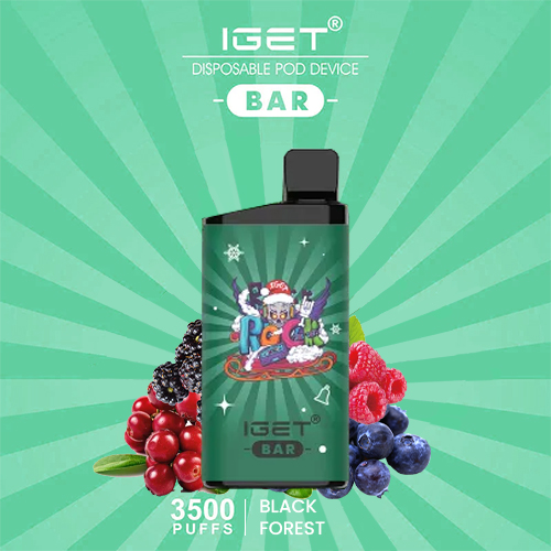 IGET BAR BLACK FOREST - 3500 PUFFS — Buy Online Australia | Buy Vape Online