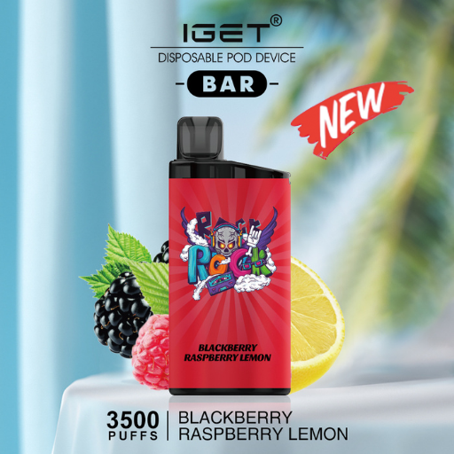 IGET BAR BLACKBERRY RASPBERRY LEMON - 3500 PUFFS — Buy Online Australia | Buy Vape Online