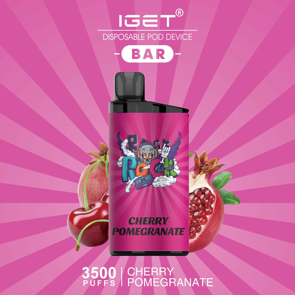 IGET BAR CHERRY POMEGRANATE - 3500 PUFFS — Buy Online Australia | Buy Vape Online