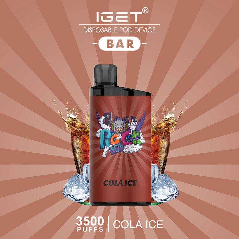 IGET BAR COLA ICE - 3500 PUFFS — Buy Online Australia | Buy Vape Online