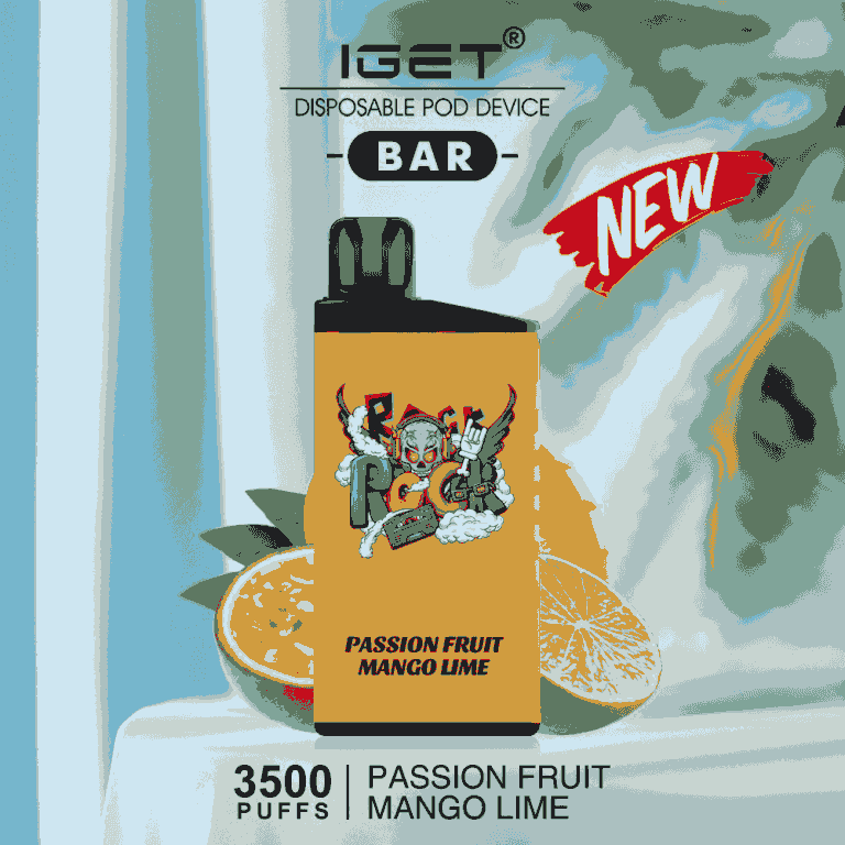 IGET BAR PASSIONFRUIT MANGO LIME - 3500 PUFFS — Buy Online Australia | Buy Vape Online