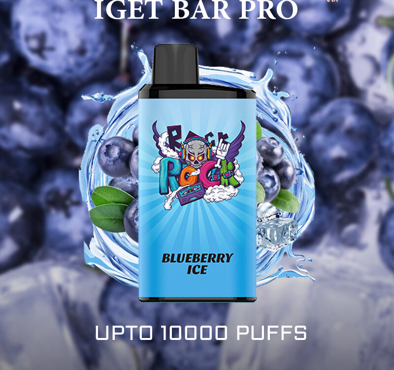 IGET BAR PRO - BLUEBERRY ICE - 10000 PUFFS — Buy Online Australia | Buy Vape Online
