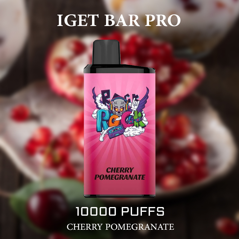 IGET BAR PRO CHERRY POMEGRANATE - 10000 PUFFS — Buy Online Australia | Buy Vape Online