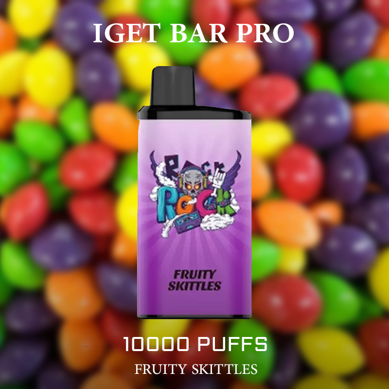 IGET BAR PRO FRUITY SKITTLES - 10000 PUFFS — Buy Online Australia | Buy Vape Online