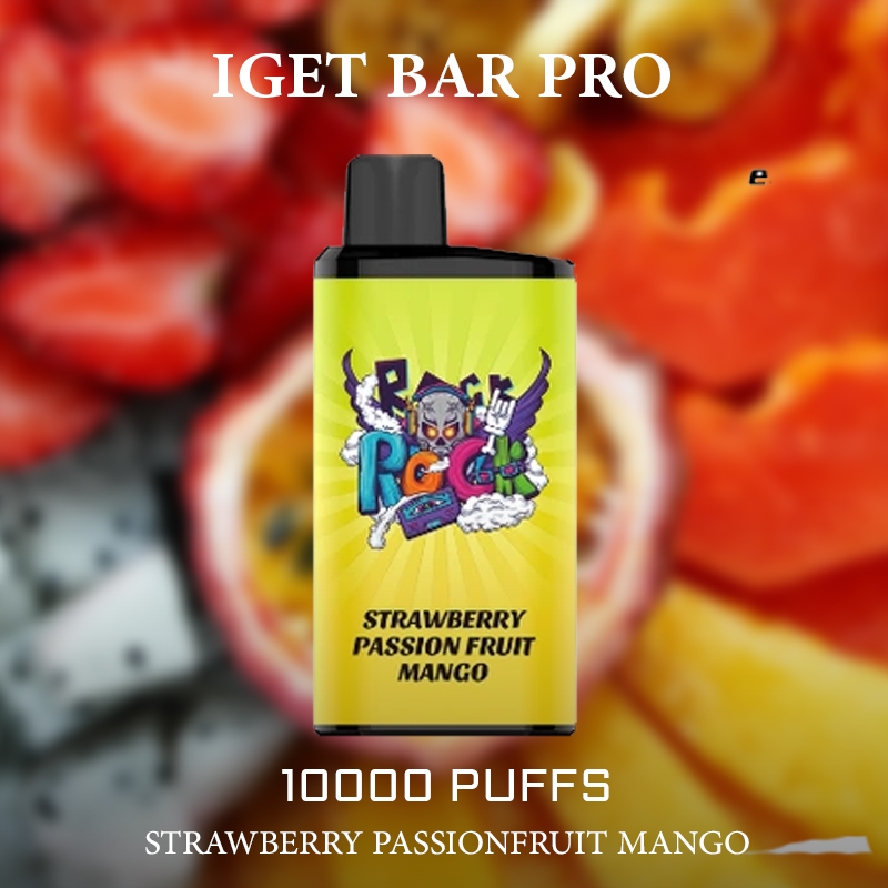 IGET BAR PRO STRAWBERRY PASSIONFRUIT MANGO - 10000 PUFFS — Buy Online Australia | Buy Vape Online
