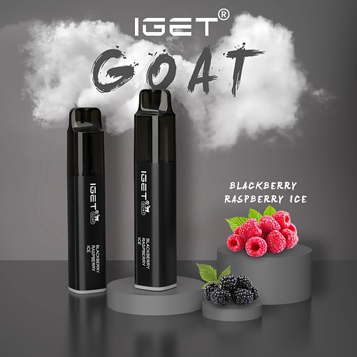 IGET MOON BLUEBERRY RASPBERRY ICE - 5000 PUFFS — Buy Online Australia | Buy Vape Online