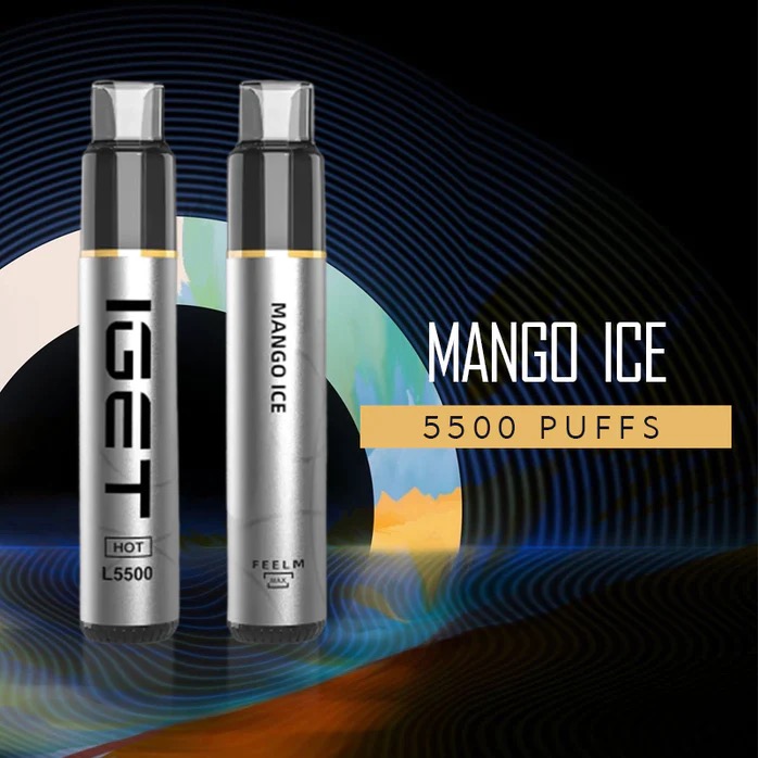 IGET HOT MANGO ICE - 5500 PUFFS — Buy Online Australia | Buy Vape Online