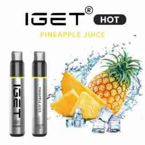 IGET HOT PINEAPPLE JUICE - 5500 PUFFS — Buy Online Australia | Buy Vape Online
