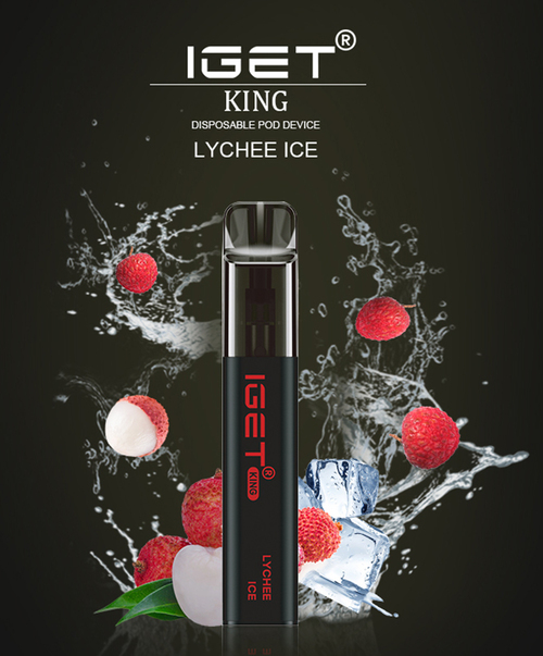 IGET KING LYCHEE ICE - 2600 PUFFS — Buy Online Australia | Buy Vape Online