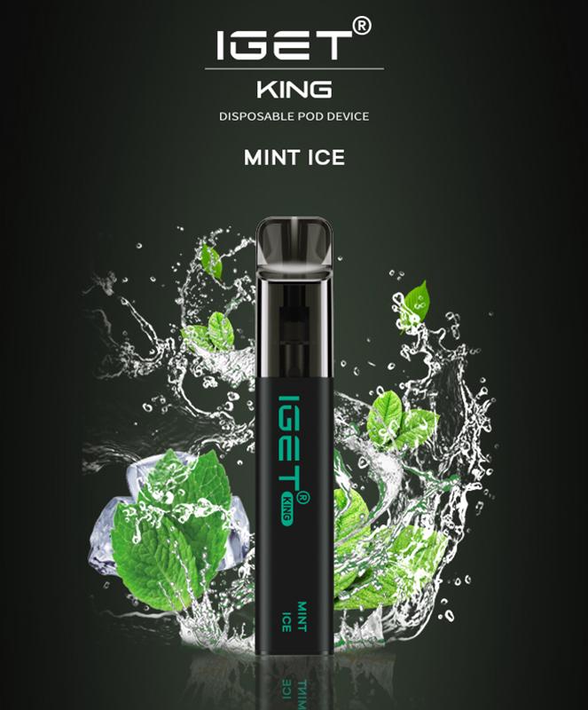 IGET KING MINT ICE - 2600 PUFFS — Buy Online Australia | Buy Vape Online