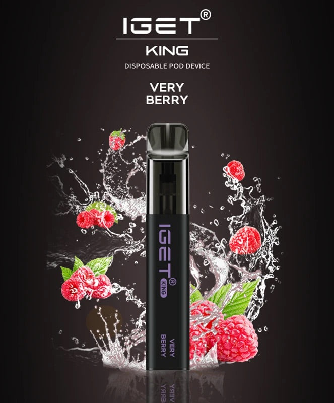 IGET KING VERY BERRY - 2600 PUFFS — Buy Online Australia | Buy Vape Online