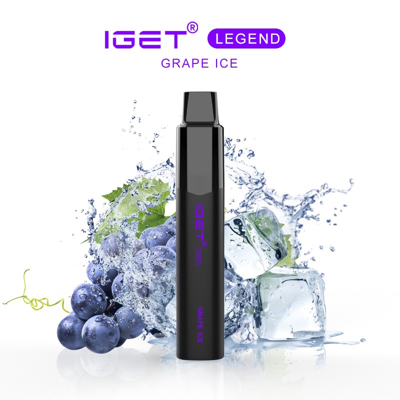 IGET LEGEND BLUEBERRY RASPBERRY GRAPE ICE - 4000 PUFFS — Buy Online Australia | Buy Vape Online
