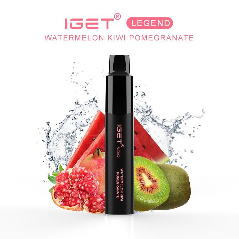 IGET LEGEND RASPBERRY WATERMELON LEMON - 4000 PUFFS — Buy Online Australia | Buy Vape Online