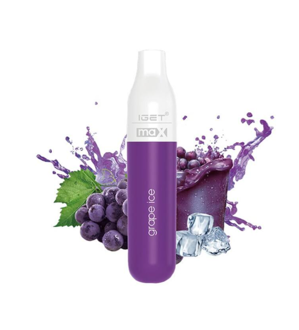 IGET MAX GRAPE ICE - 2300 PUFFS — Buy Online Australia | Buy Vape Online
