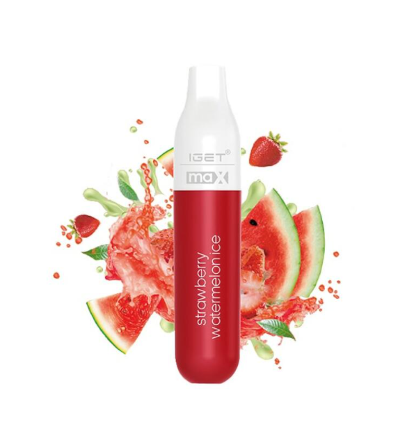 IGET MAX STRAWBERRY WATERMELON - 2300 PUFFS — Buy Online Australia | Buy Vape Online