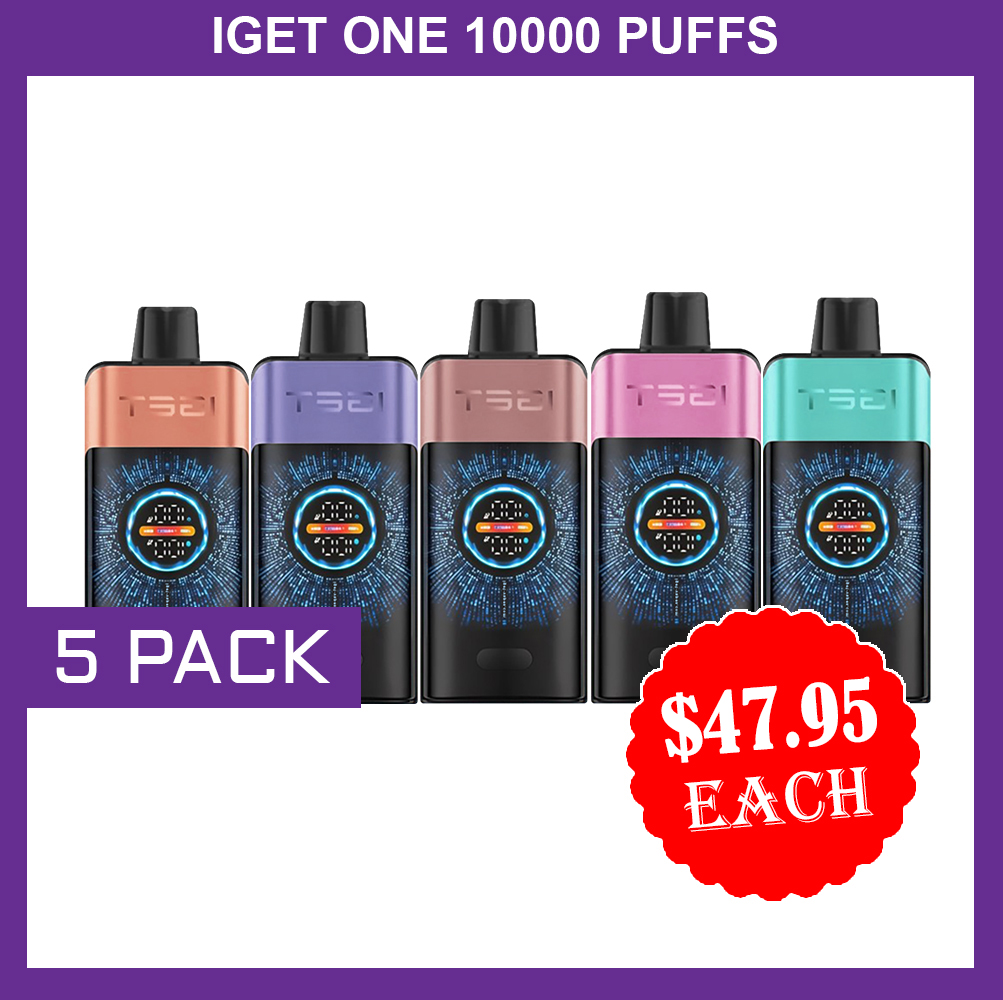 IGET ONE 12000 PUFFS - 3 PACK — Buy Online Australia | Buy Vape Online