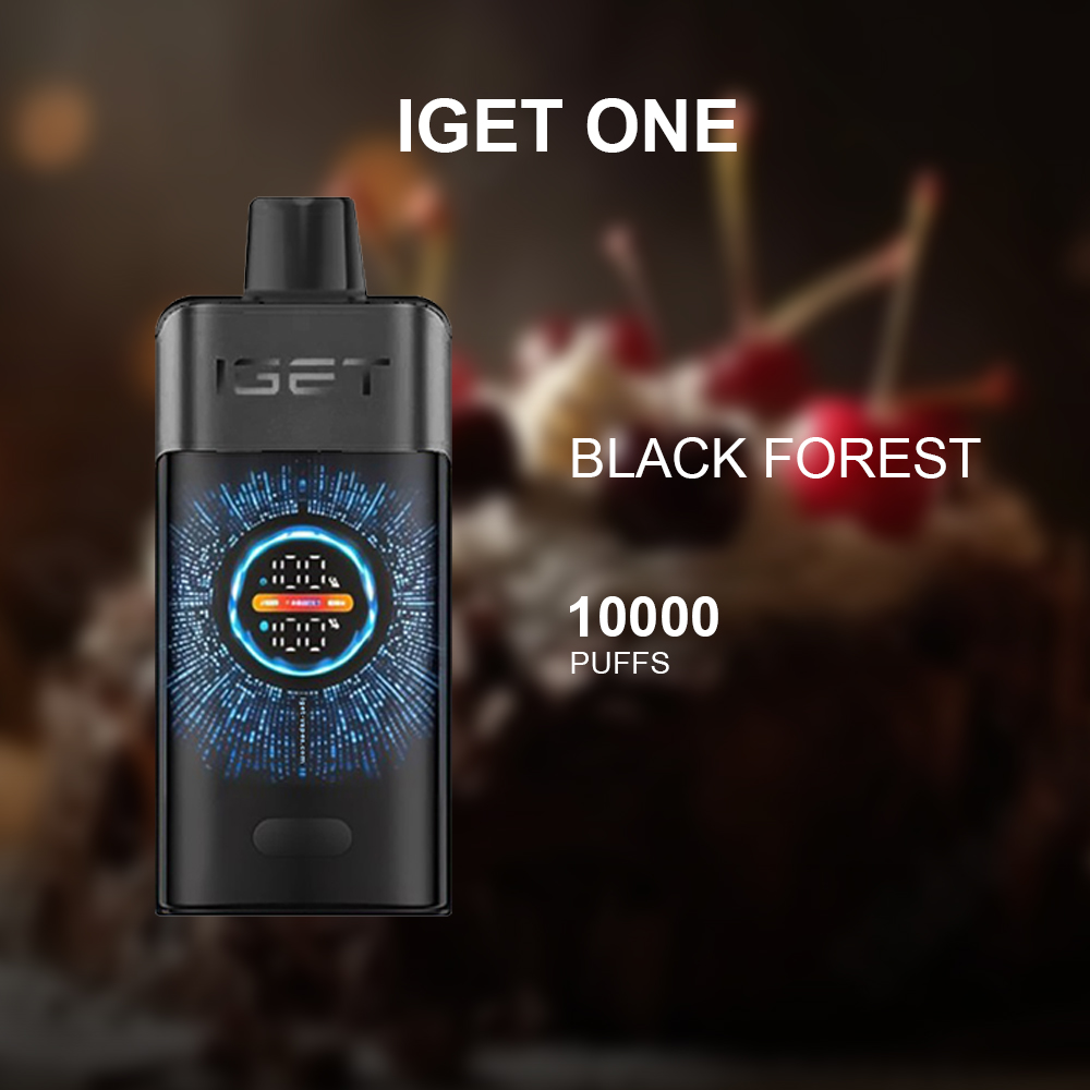 IGET ONE BLACK FOREST - 12000 PUFFS — Buy Online Australia | Buy Vape Online