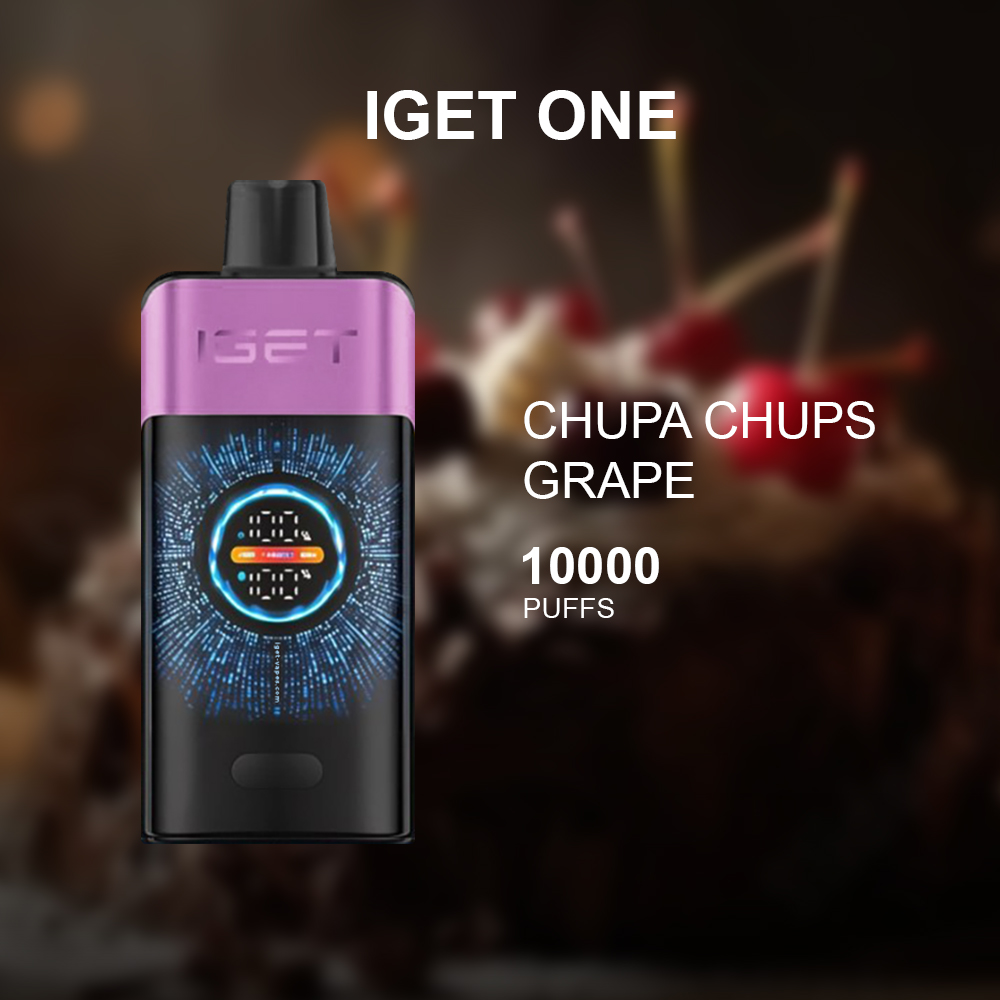 IGET ONE CHUPA CHUPS GRAPE - 12000 PUFFS — Buy Online Australia | Buy Vape Online