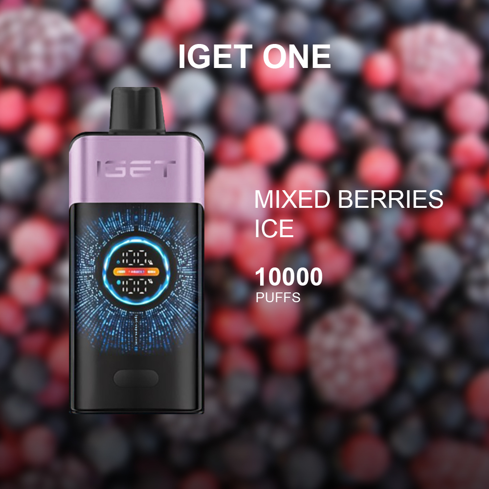 IGET ONE MIXED BERRIES ICE - 12000 PUFFS — Buy Online Australia | Buy Vape Online