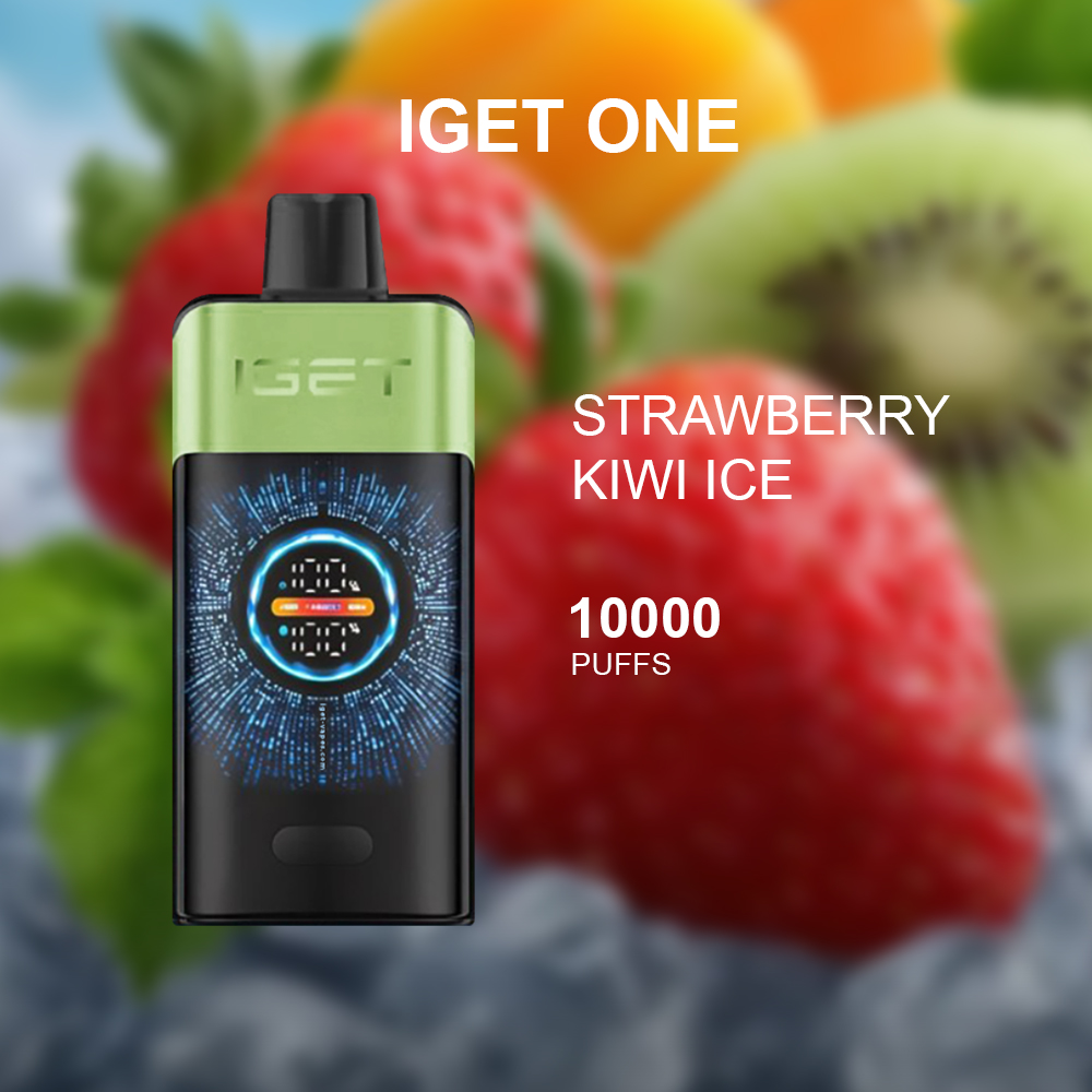 IGET ONE STRAWBERRY KIWI ICE - 12000 PUFFS — Buy Online Australia | Buy Vape Online