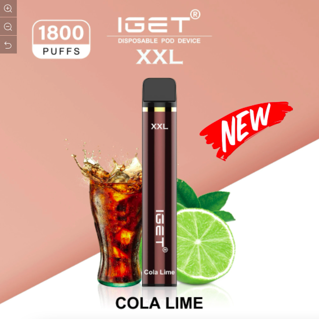 IGET XXL COLA LIME - 1800 PUFFS — Buy Online Australia | Buy Vape Online