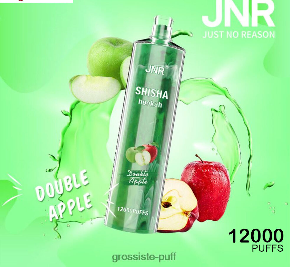 JNR SHISHA HOOKAH - DOUBLE APPLE - 12000 PUFFS — Buy Online Australia | Buy Vape Online