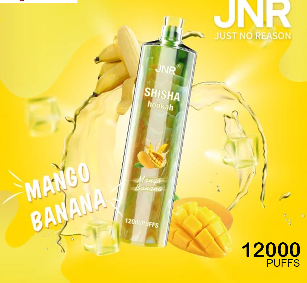 JNR SHISHA HOOKAH - MANGO BANANA - 12000 PUFFS — Buy Online Australia | Buy Vape Online