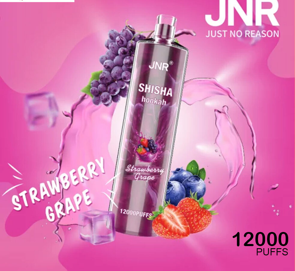 JNR SHISHA HOOKAH - STRAWBERRY GRAPE - 12000 PUFFS — Buy Online Australia | Buy Vape Online