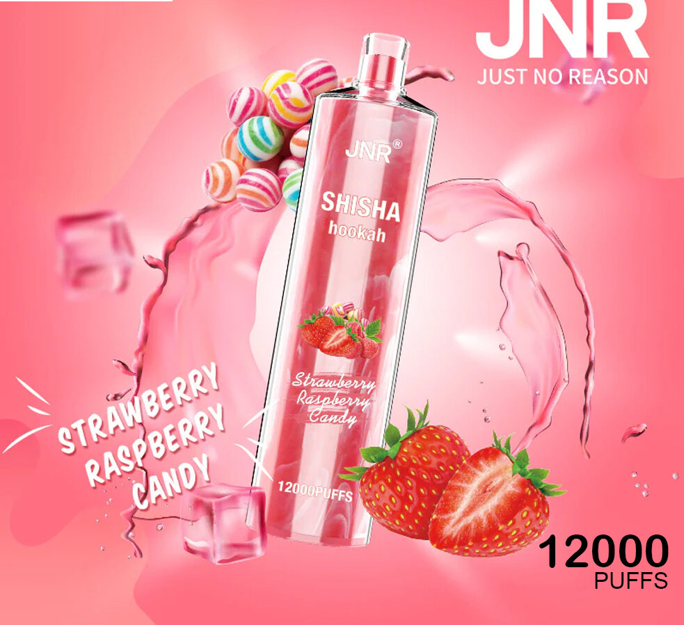 JNR SHISHA HOOKAH STRAWBERRY RASPBERRY CANDY - 12000 PUFFS — Buy Online Australia | Buy Vape Online