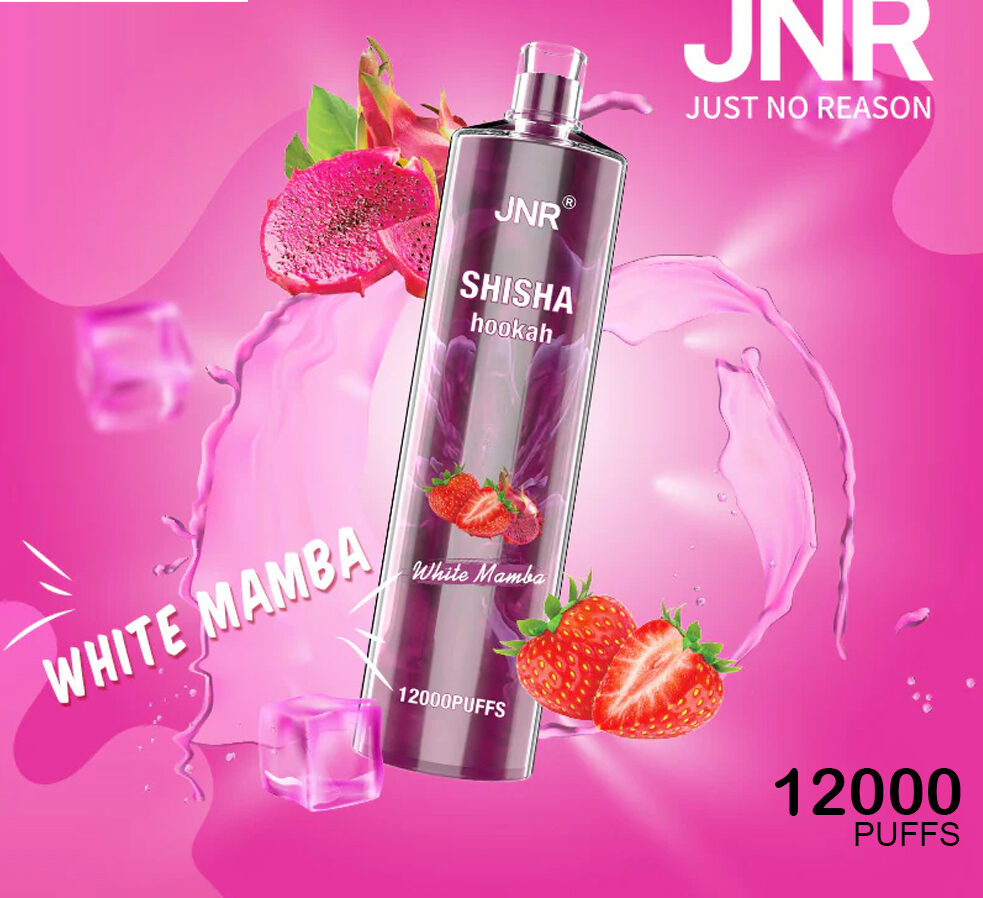 JNR SHISHA HOOKAH - WHITE MAMBA - 12000 PUFFS — Buy Online Australia | Buy Vape Online